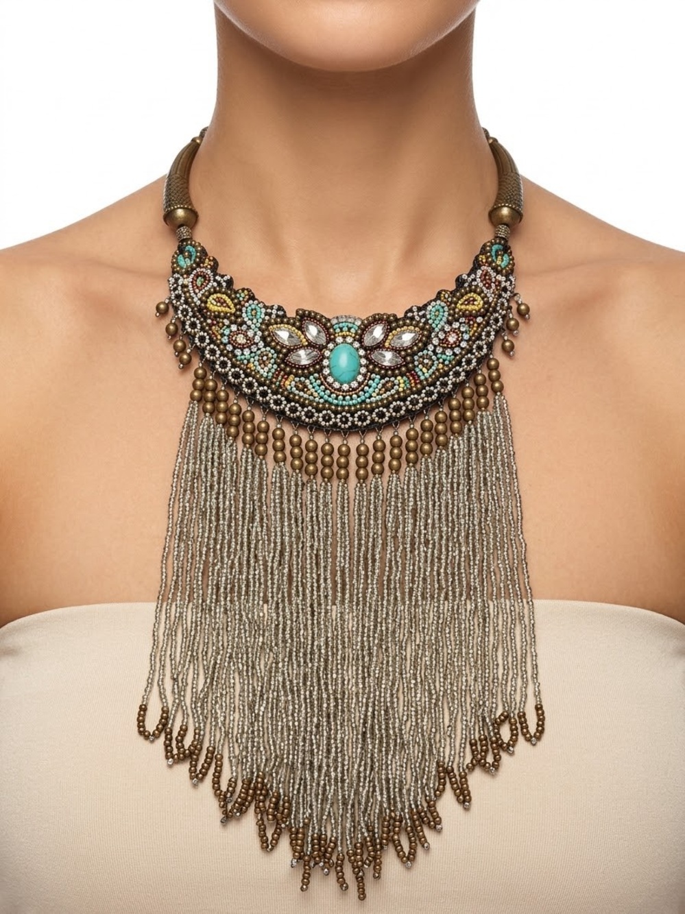 Hand made Bead necklace